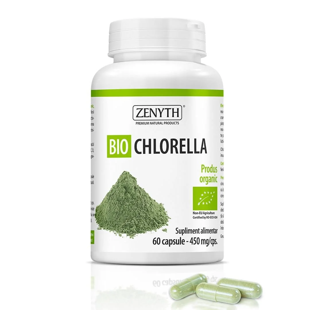 Bio Chlorella 450 Mg, 60 Capsule, Zenyth