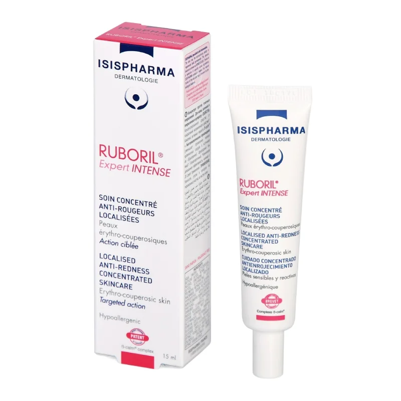 Gel Crema Ruboril Expert Intense, 15 Ml, Isispharma