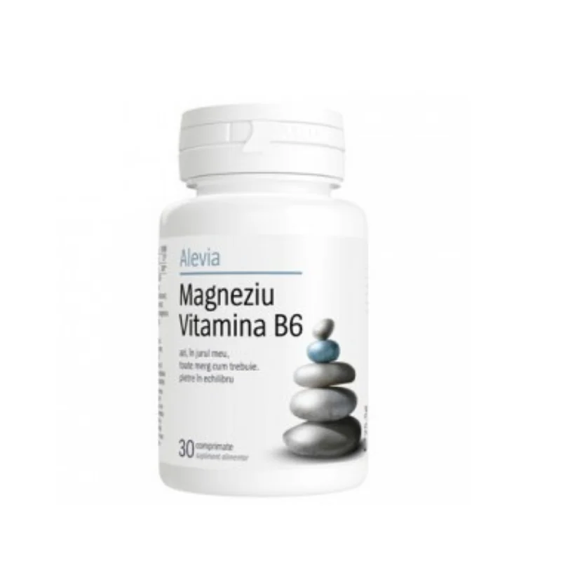 Alevia Magneziu Si Vitamina B6, 30 Capsule