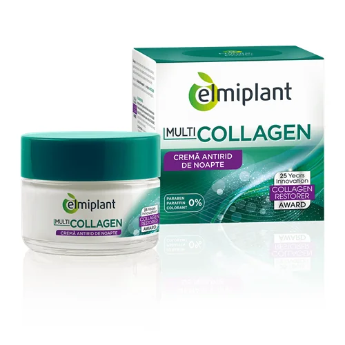 Elmiplant Multi Collagen Crema Noapte, 50 Ml