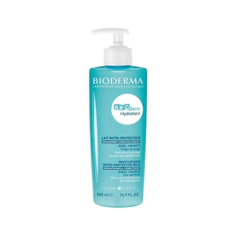 Lapte Hidratant Abcderm, 500 Ml, Bioderma