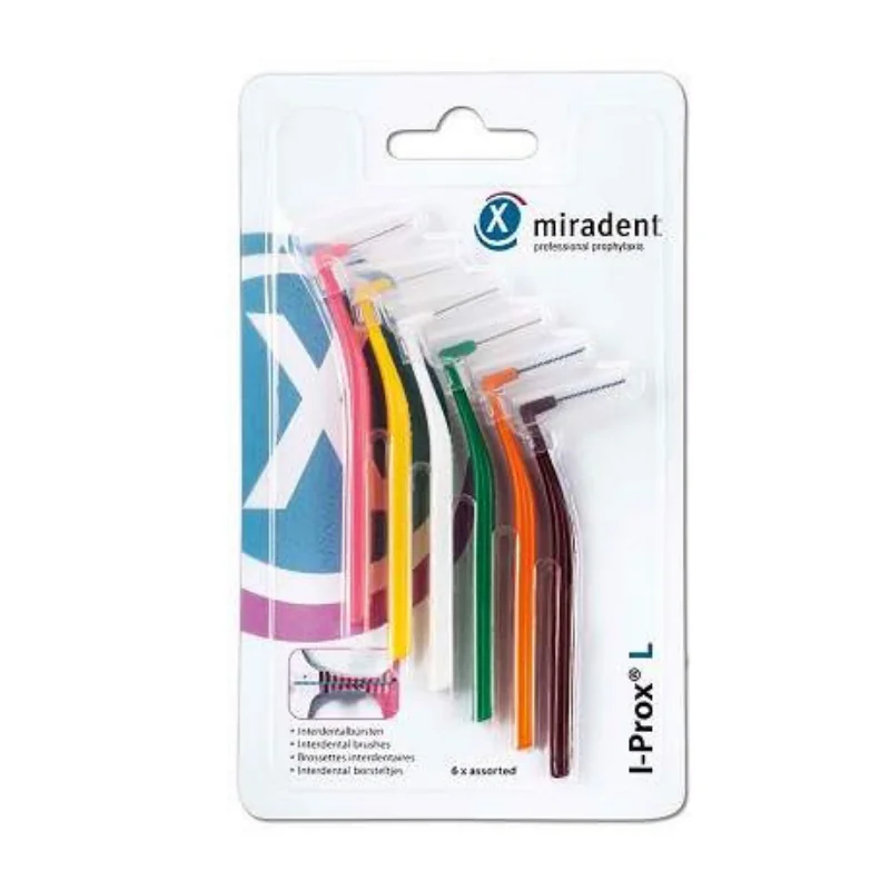 Set Periute Interdentare Asortate I-Prox L, 6 Bucati, Miradent