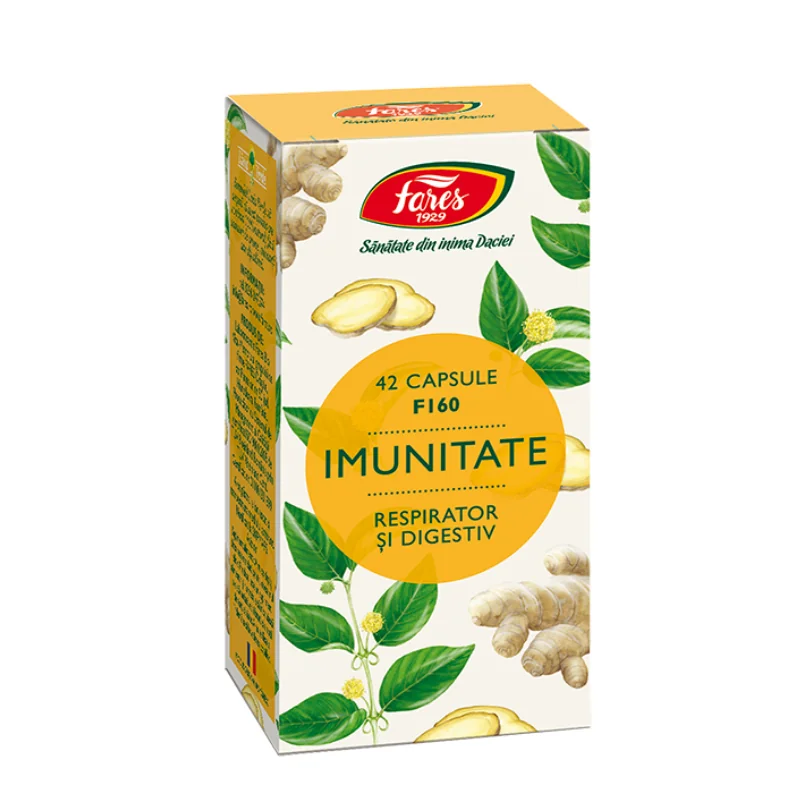 Imunitate, Respirator Și Digestiv, 42 Caps, Fares
