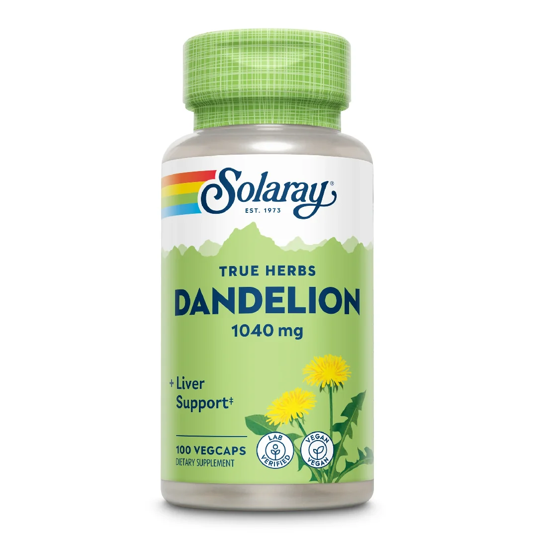 Dandelion (Papadie) 520 Mg Solaray, 100 Capsule, Secom