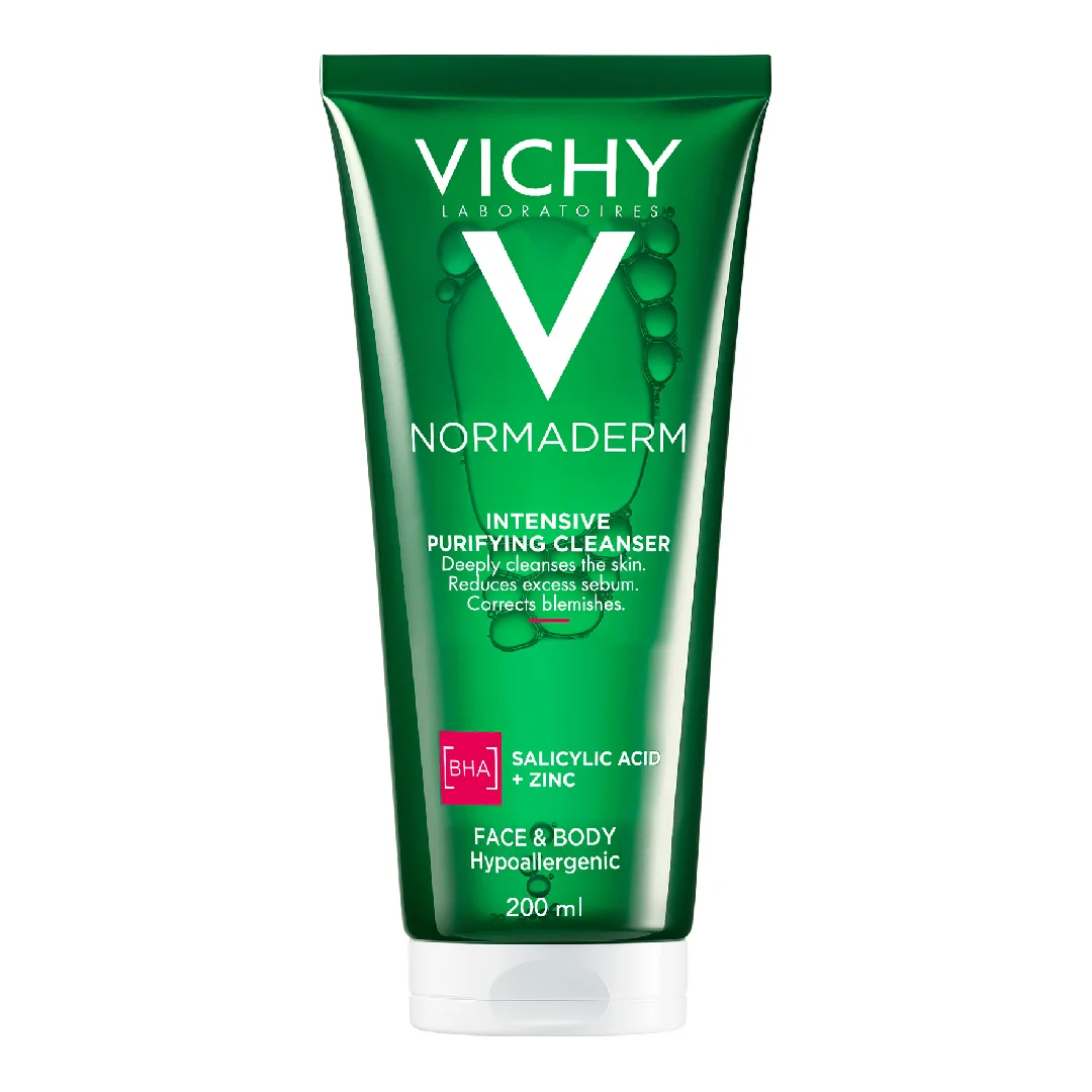 Gel Curatare Purifiant Normaderm, 200 Ml, Vichy