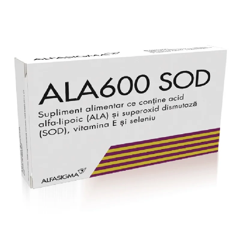 Ala600 SOD, 20 Comprimate
