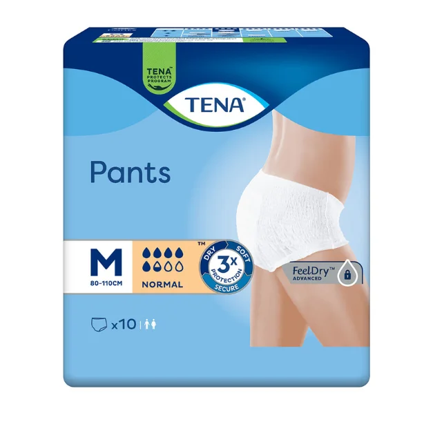 Scutece Tip Chilot Pentru Adulti Pants Normal, M, 10 Bucati, Tena