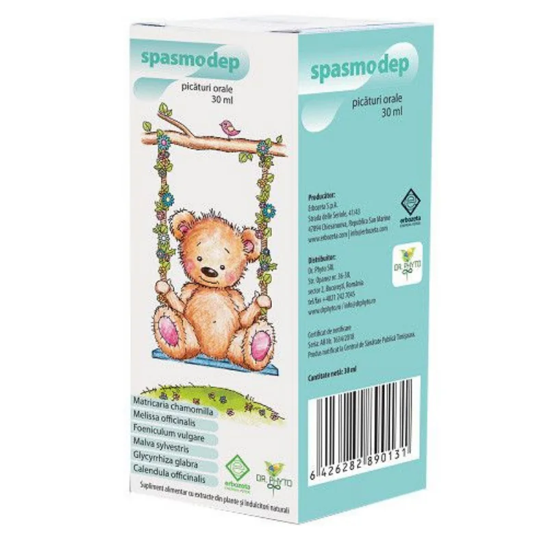 Spasmodep Picături, 30 ML, Probleme Digestive