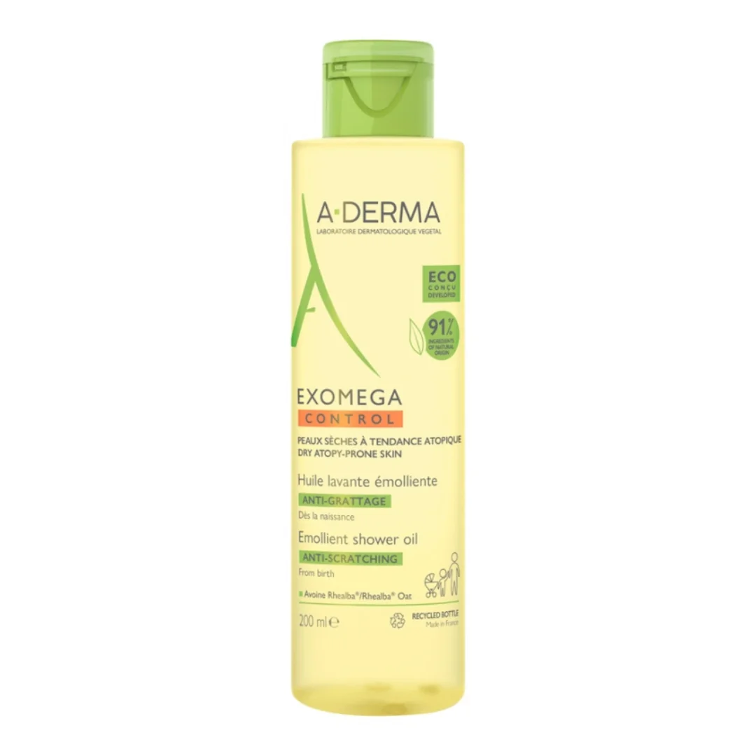 Ulei De Dus Exomega Control, 200 Ml, A-Derma