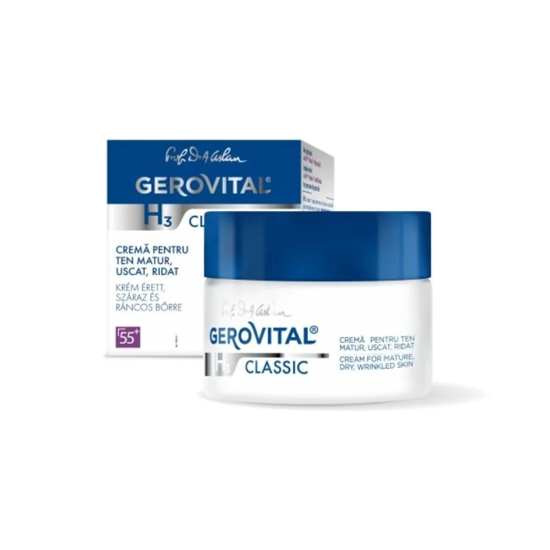 Crema Antirid Pentru Ten Matur, 50 Ml, Gerovital