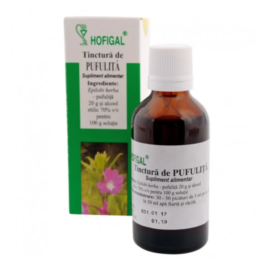 Tinctura De Pufulița, 50 Ml, Hofigal