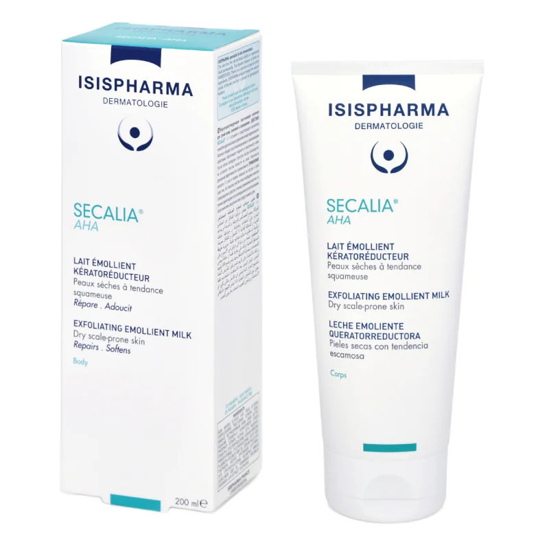 Emolient Corporal Secalia AHA, 200 Ml, Isispharma