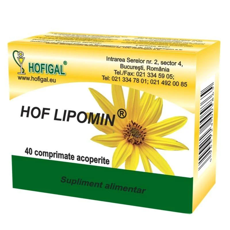 Hof Lipomin, 40 Comprimate, HOFIGAL