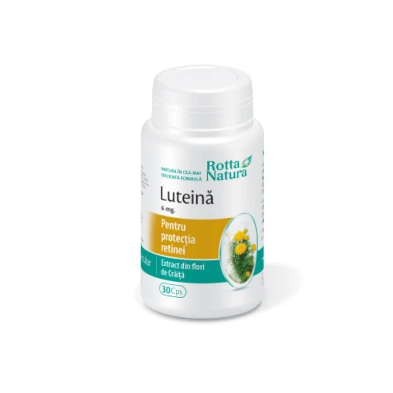Luteina 6mg, 30 Capsule, Rotta Natura