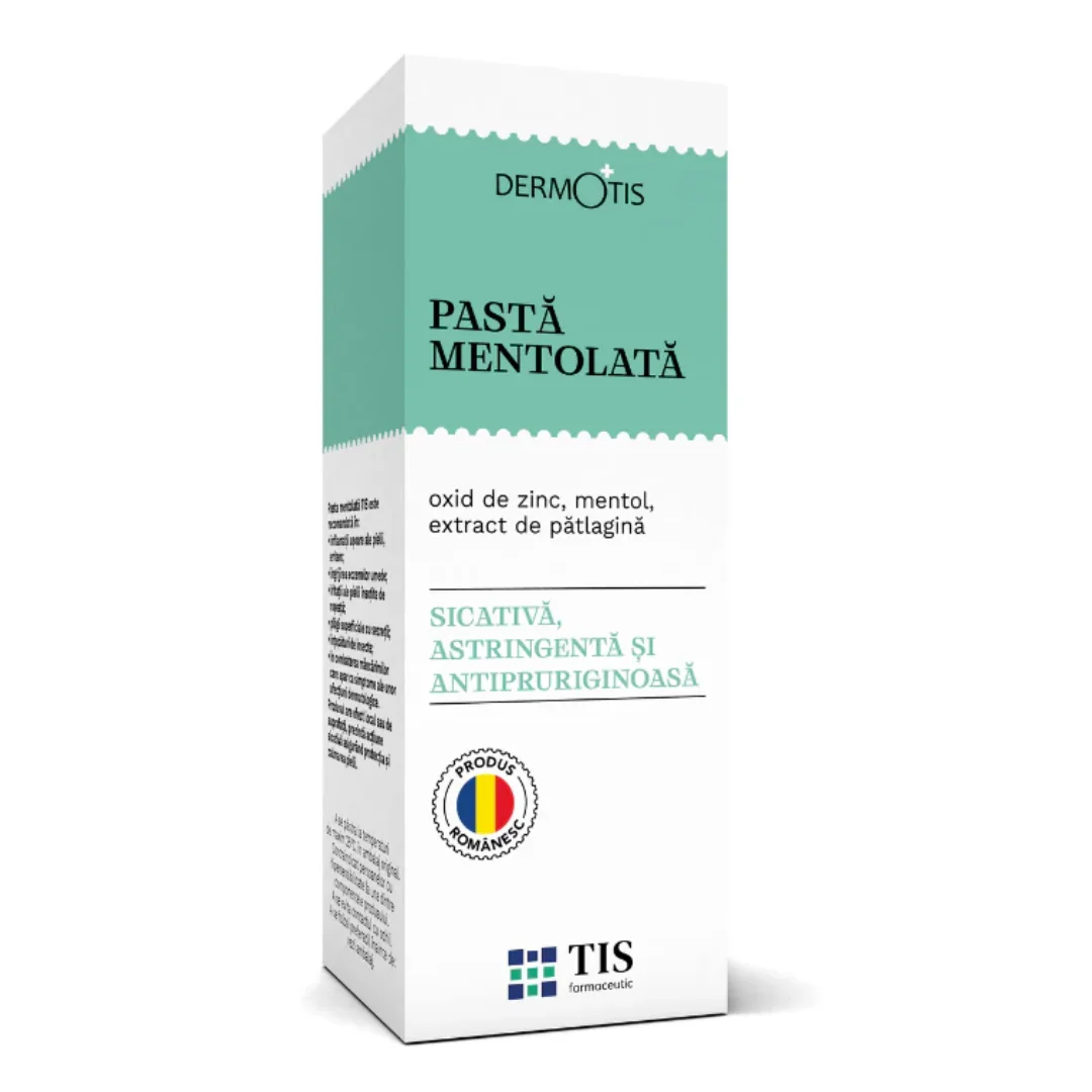 Pasta Mentolata Dermotis, 50 Ml, Tis Farmaceutic