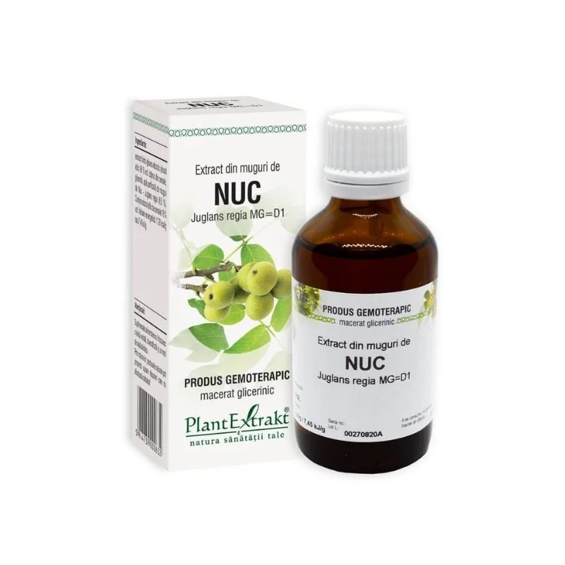 Extract Din Muguri De Nuc, 50 Ml, PLANTEXTRAKT