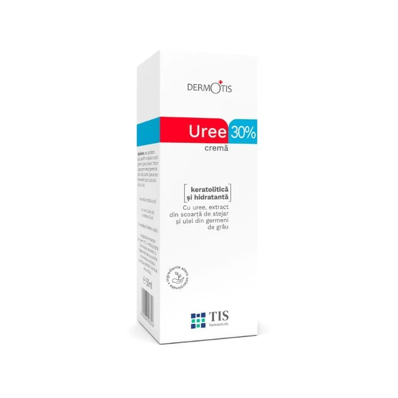 Crema Cu Uree 30% DermoTis, 50 Ml, Tis Farmaceutic