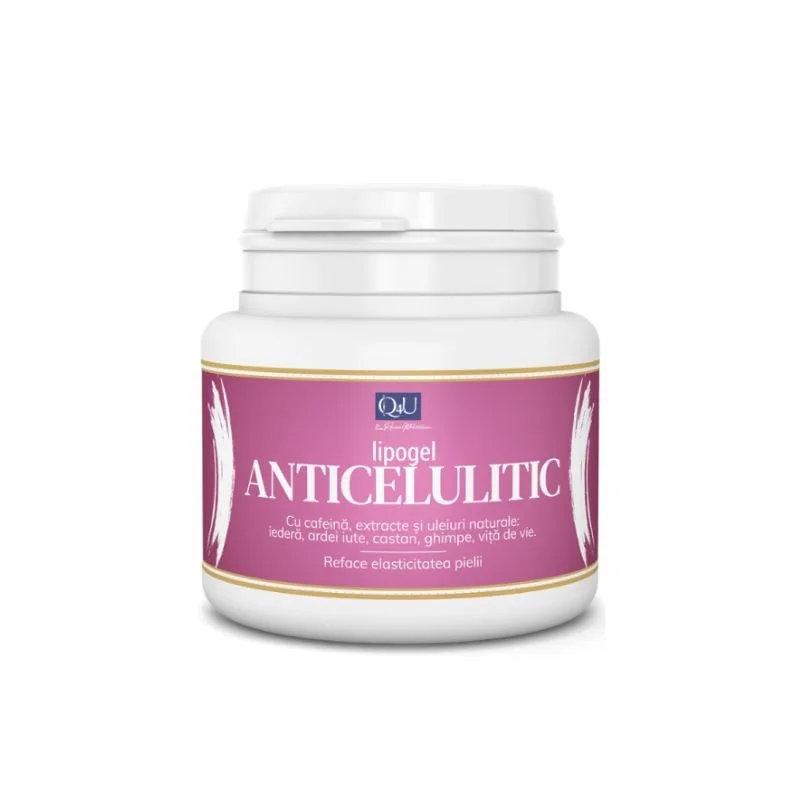 Lipogel Anticelulitic Q4U, 500 ml, Tis Farmaceutic