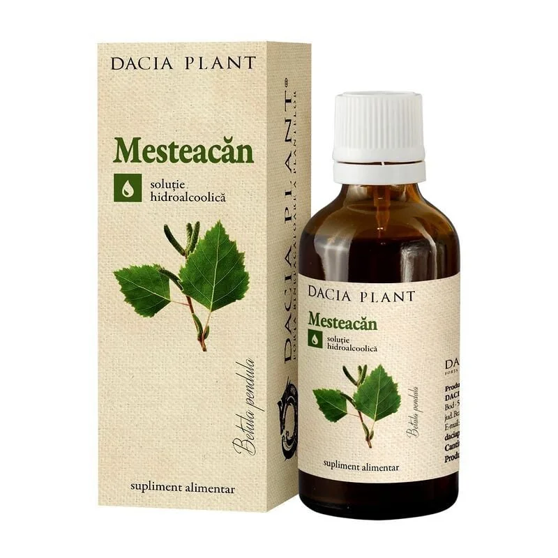 Tinctura De Mesteacan, 50ml, Dacia Plant