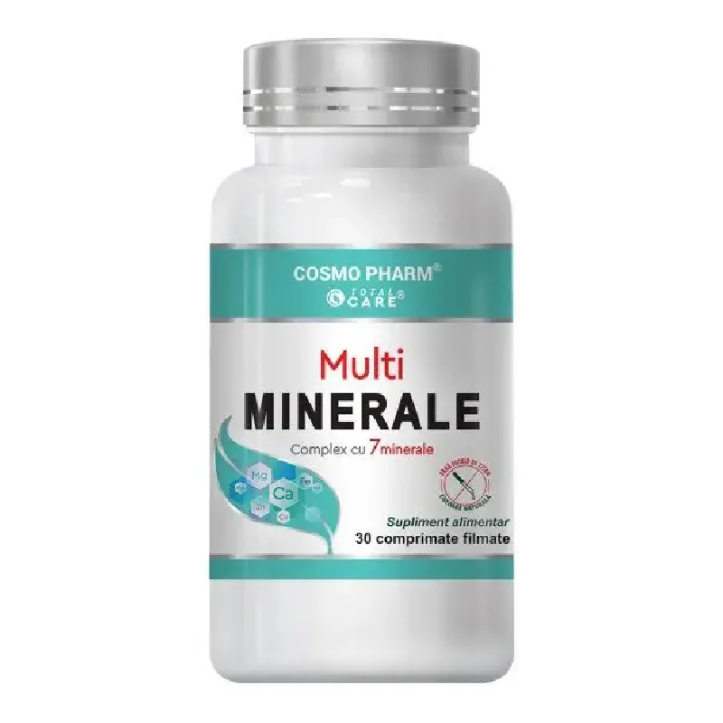 Multiminerale, 30 Tablete, Cosmo Pharm