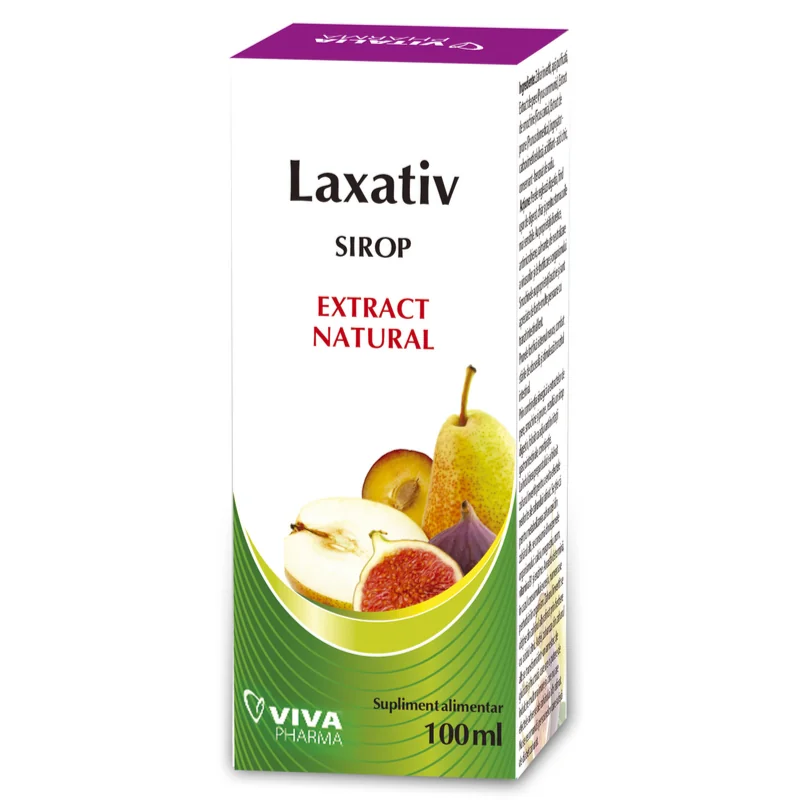Viva Sirop Laxativ, 100 Ml