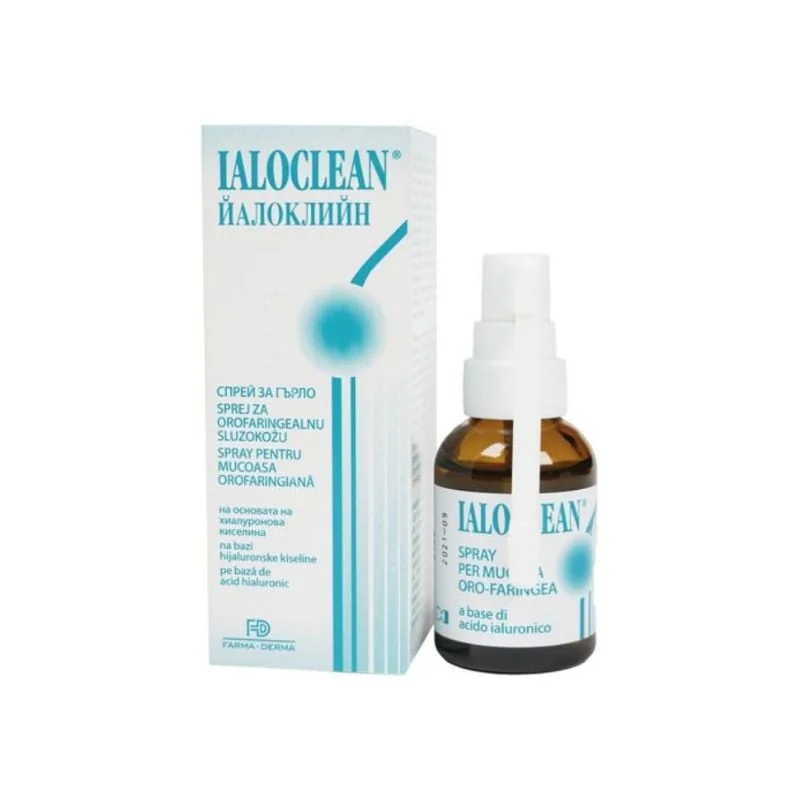 Ialoclean Spray Mucoasa Orofaringiana, 30 Ml, Naturpharma
