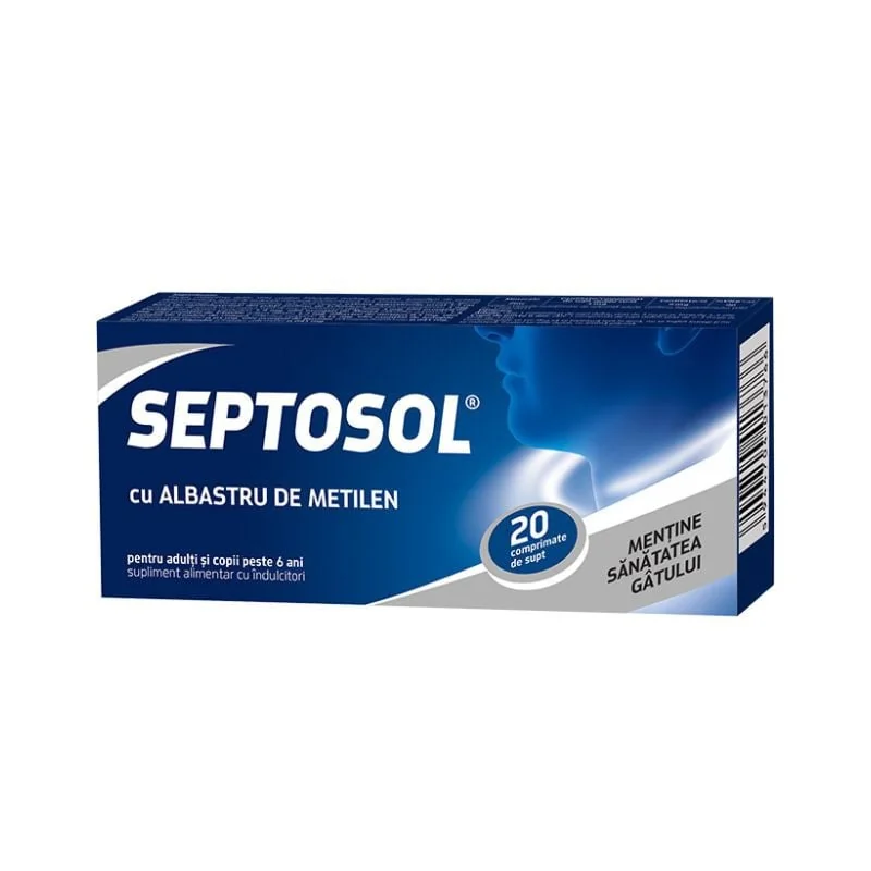 Septosol, Albastru De Metilen, 20 Comprimate