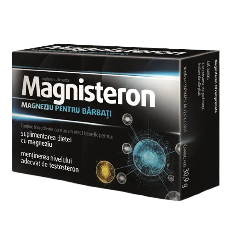 Magnisteron Magneziu Pentru Barbati, 30 Comprimate, Aflofarm
