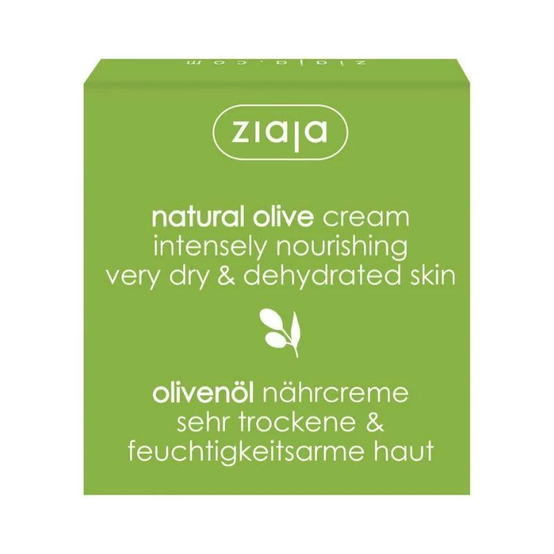 ZIAJA Natural Olive - Crema Ultranutritiva 40+, 50 Ml