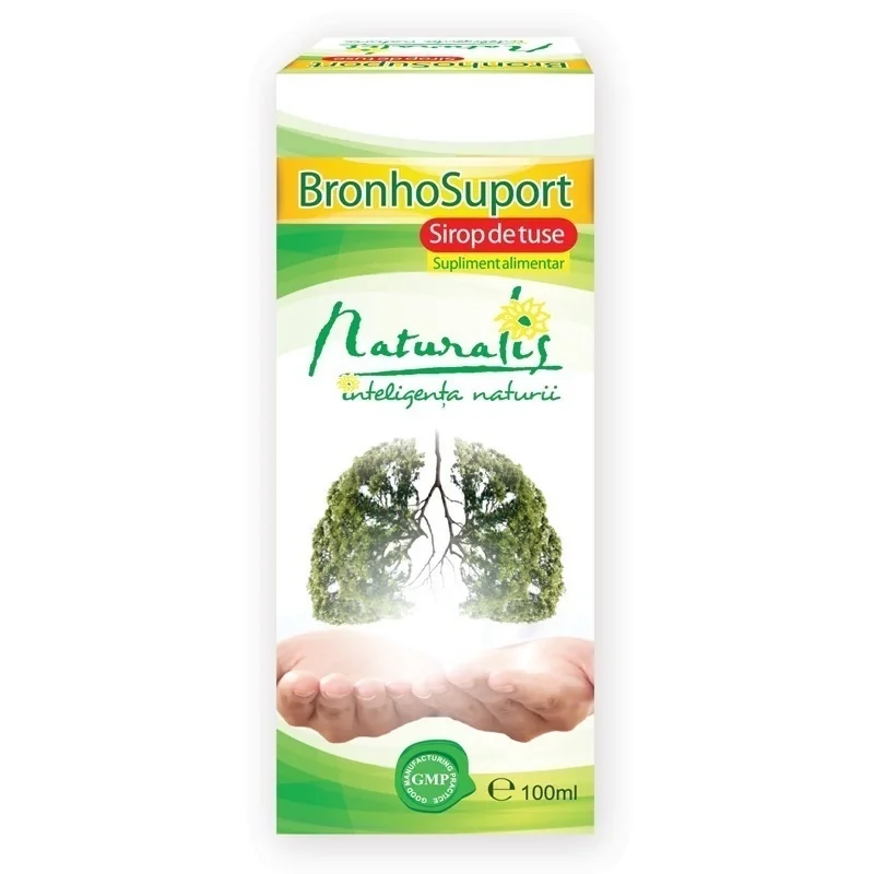 Bronhosuport Sirop De Tuse, 100 Ml, Naturalis
