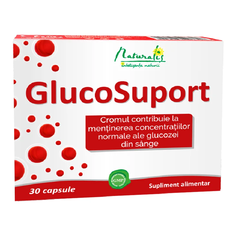 Glucosuport, 30 Capsule, NATURALIS