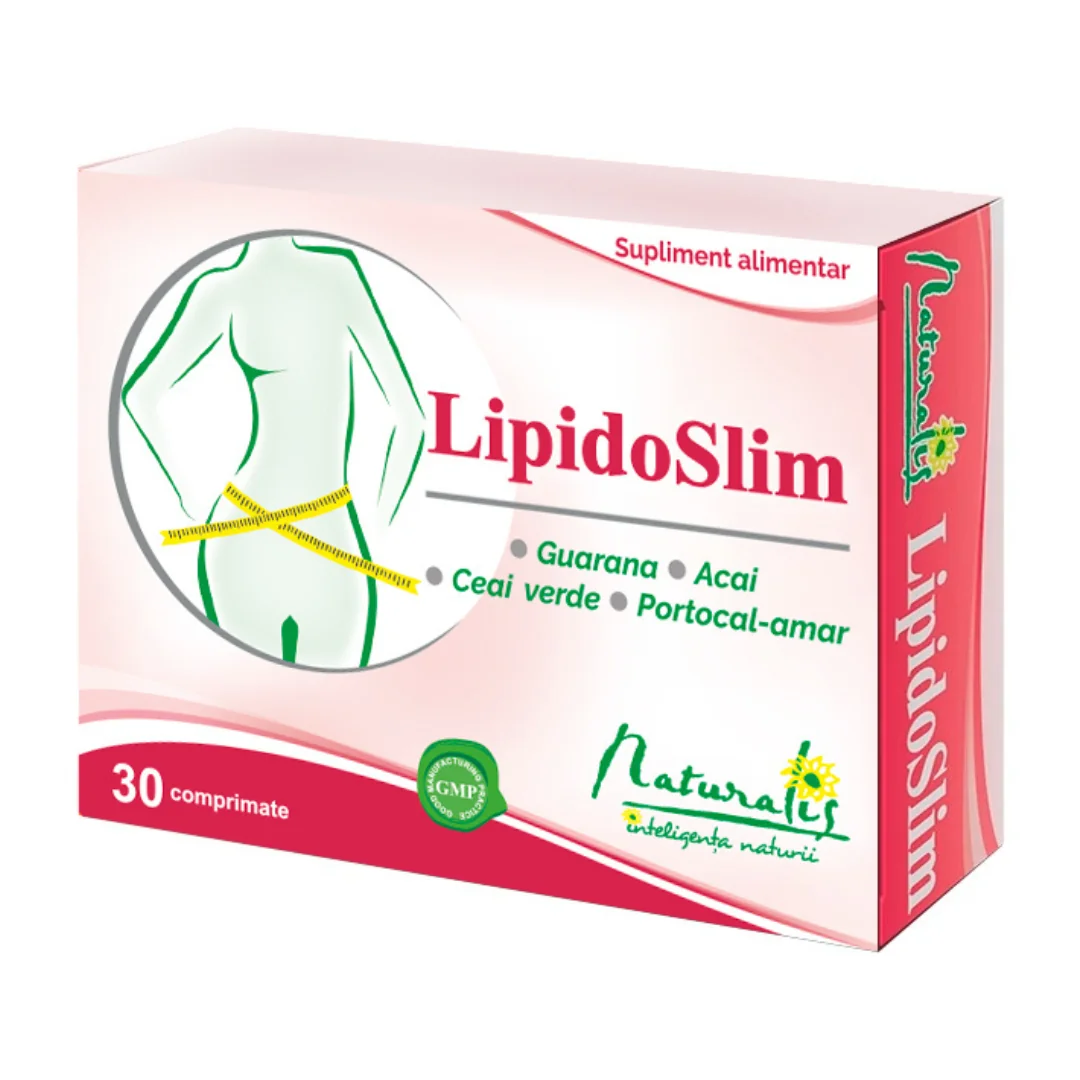 Lipidoslim, 30 Capsule, Naturalis