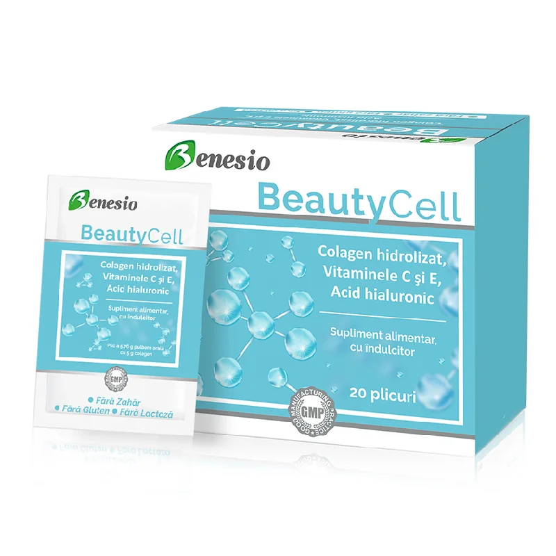 Beautycell Colagen 5g, 20 Plicuri, Benesio