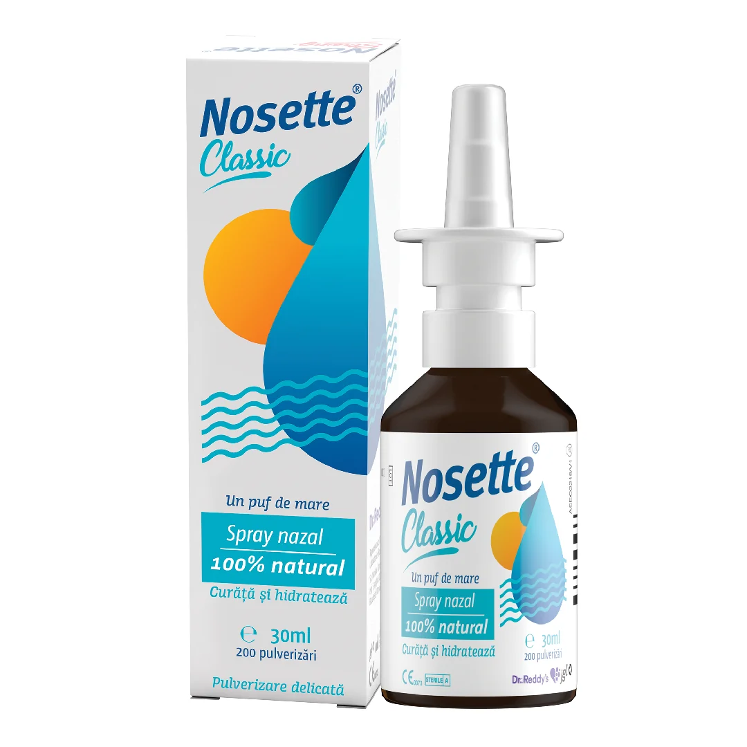 Spray Nazal Natural Nosette Classic, 30 Ml, Dr. Reddys