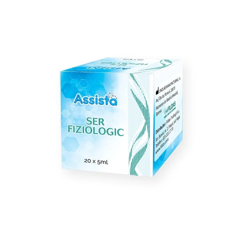 Ser Fiziologic 0.9%, 20 Unidoze*5 Ml, Assista