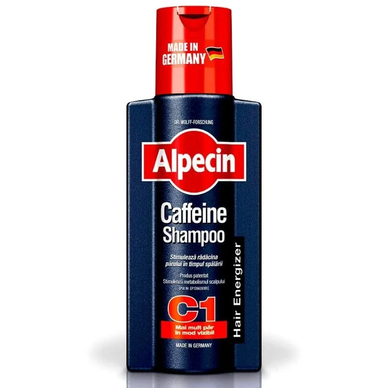 Sampon Pentru Creșterea Părului Cu Cafeină C1, 250 Ml, Alpecin