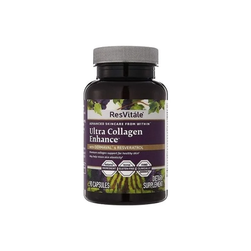 Ultra Collagen Enhance ResVitale 90 Capsule, Gnc