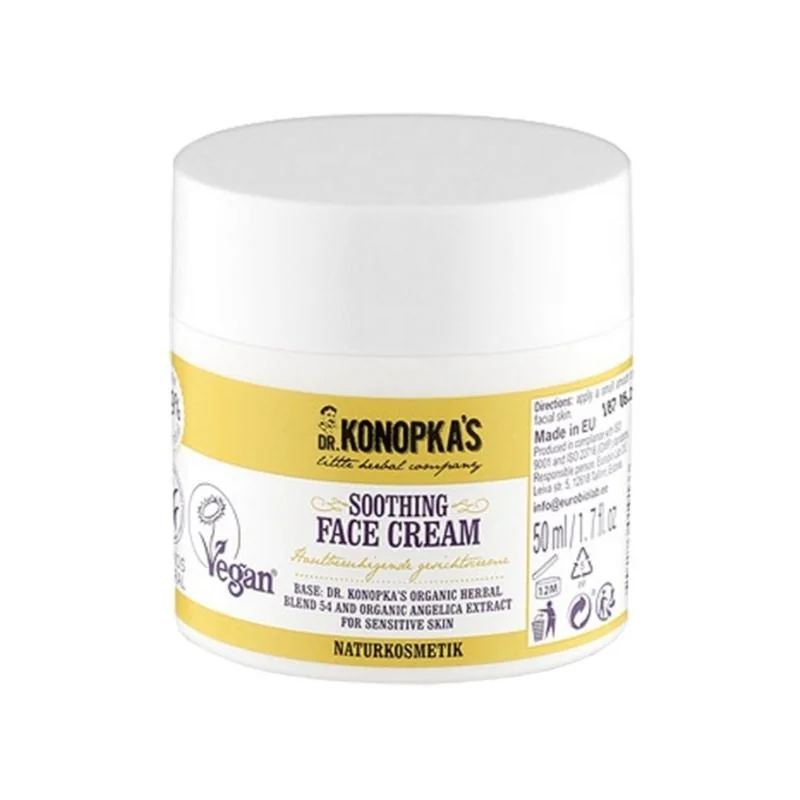 Crema De Fata Pentru Piele Sensibila, 50 Ml, Dr. Konopkas