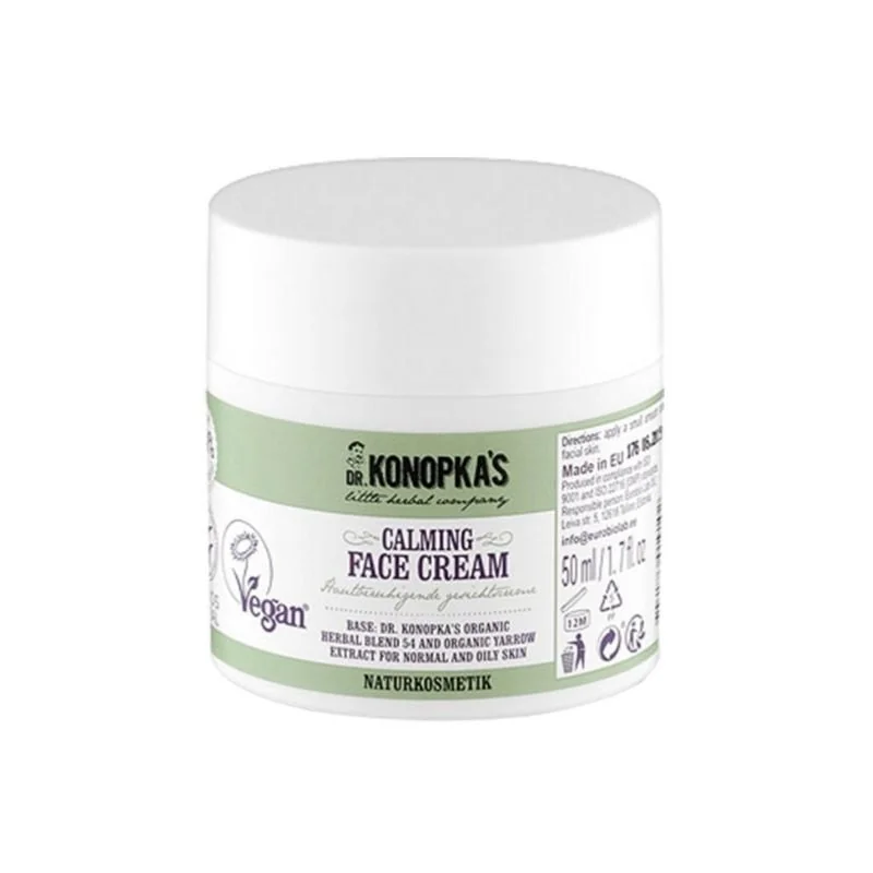 Crema De Fata Cu Efect Calmant, 50 Ml, Dr. Konopkas