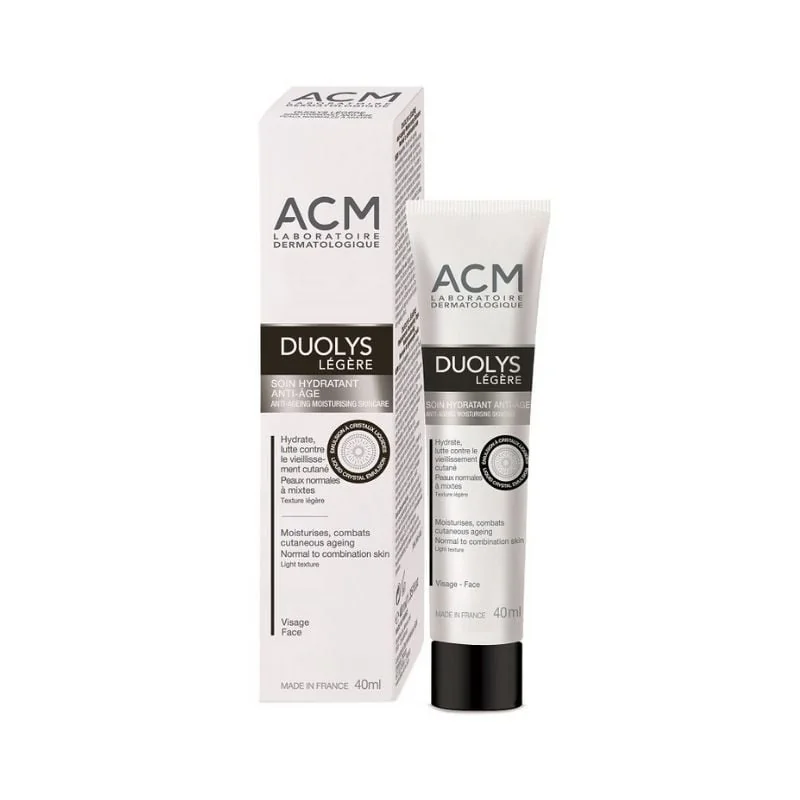 Crema Hidratanta Anti-Imbătrânire Duolys Legere, 40 Ml, ACM