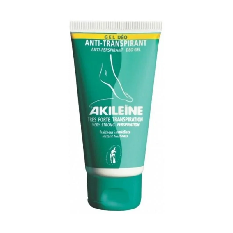 As Akileine Gel Deo Antiperspirant, 75ml