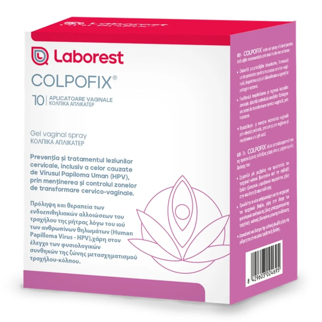 Gel Vaginal Spray Colpofix, 20 Ml + 10 Aplicatoare, Laborest Italia