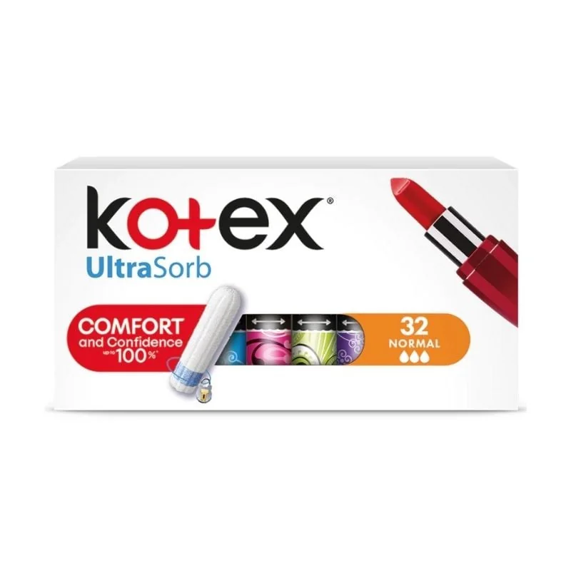 Tampoane Normal Ultrasorb, 32 Bucăți, Kotex