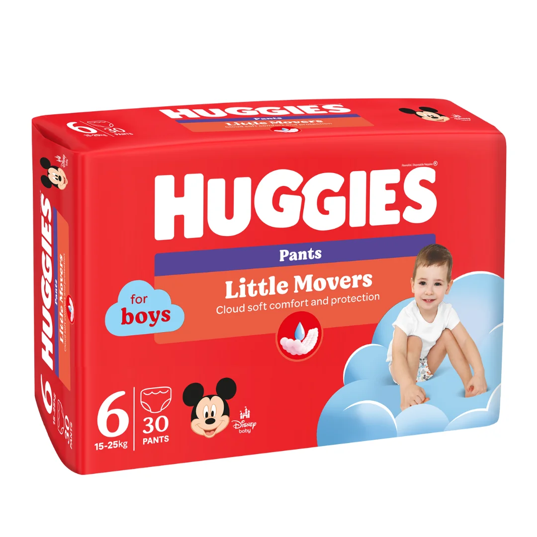 Scutece Chilotel, Baieti, Marimea 6, 15-25 Kg, 30 Bucati, Huggies