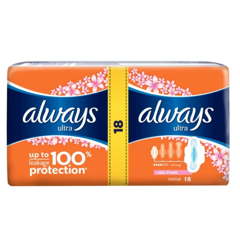 Absorbante Ultra Normal, 18 Bucati, Always