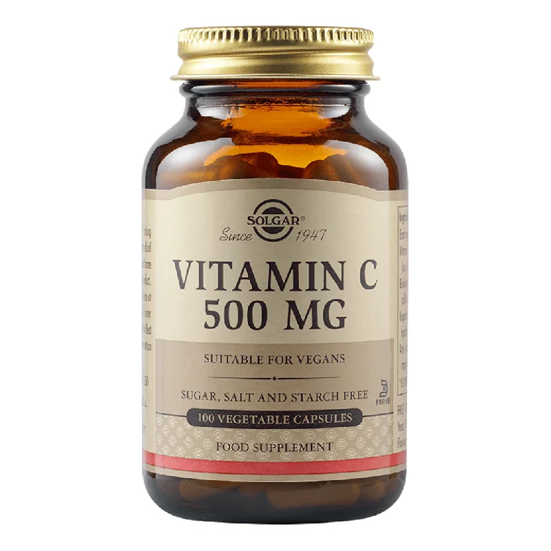 Vitamin C 500Mg, 100 Capsule, Solgar
