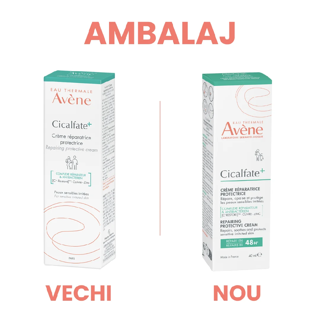 Crema Reparatoare Si Protectoare Cicalfate+, 40 Ml, Avene