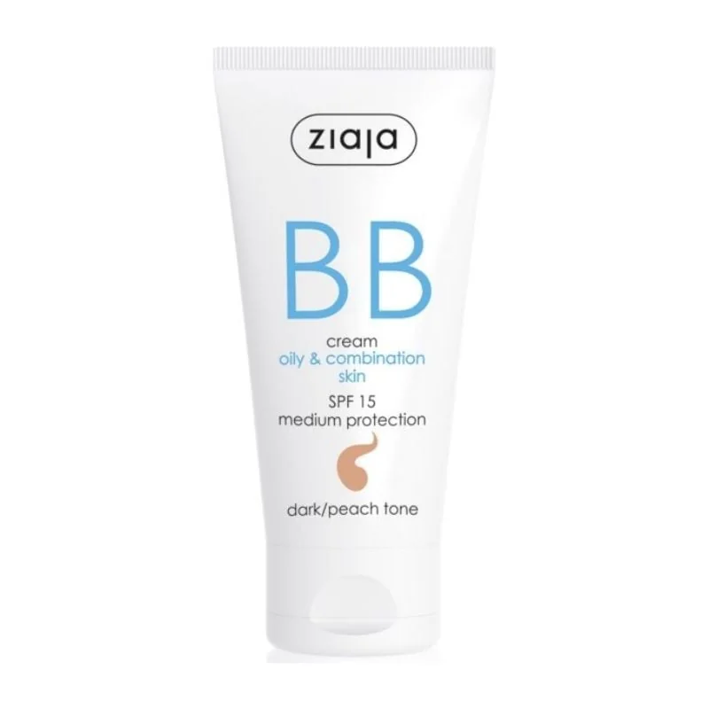 Ziaja Bb Cream Spf15-Tgm Nuanta Dark/Peach, 50 Ml