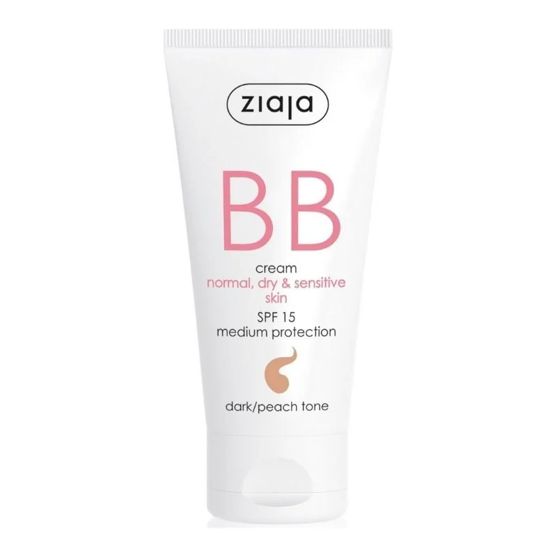 ZIAJA Bb Cream Spf15 - Tus Nuanta Dark/Peach, 50ml