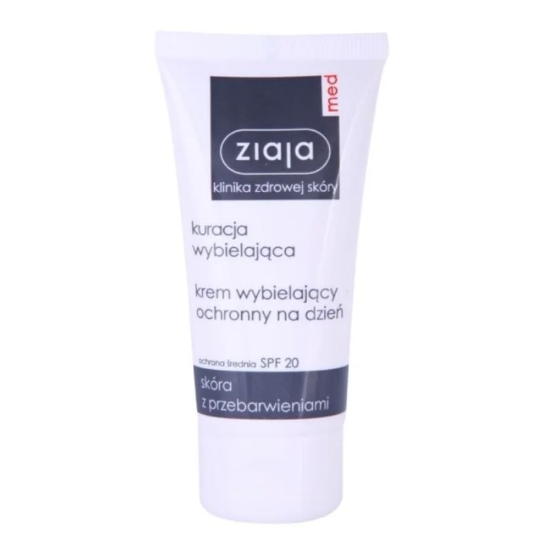 Ziaja Med-Crema De Zi Protectiva Impotriva Petelor Pigmentare Spf 20, 50 Ml